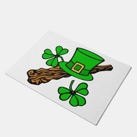 HAPPY ST.PATRICK'S DAG DEURMAT (Schuin)