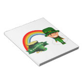 HAPPY ST PATRICK'S DAG NOTITIEBLOK (Schuin)