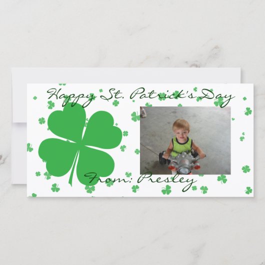 Happy St. Patrick's Day (Voorkant)