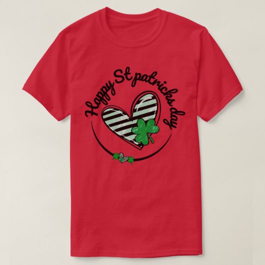 Happy St Patricks Day1 T-shirt (Design voorkant)