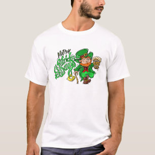 Happy St.Patrick's Day Beer Hoefijzer T-shirt