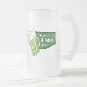 Happy St. Patricks Day Beer Matglas Bierpul