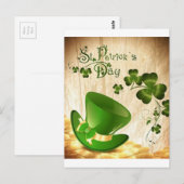 Happy St. Patrick's Day Briefkaart (Voorkant / Achterkant)