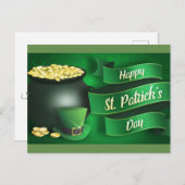 Happy St.Patrick's Day Briefkaart (Voorkant / Achterkant)