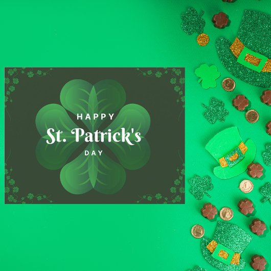 Happy St.Patrick's Day Briefkaart