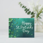 Happy St. Patrick's Day Briefkaart (Staand voorkant)