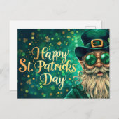 Happy St. Patrick's Day Briefkaart (Voorkant / Achterkant)