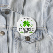 Happy St. Patrick's Day Button (In situ)