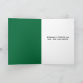 Happy St. Patrick's Day Cat in Pandemic Face Mask Feestdagen Kaart (Binnen)