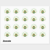 Happy St. Patrick's Day Chat Stickers - Leprechaun (Feuille)