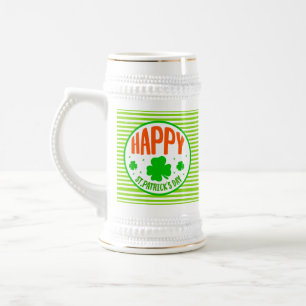 Happy St. Patrick's Day Circle Design-63501 Bierpul