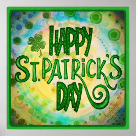 Happy St. Patrick's Day Classroom Poster