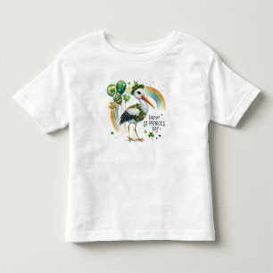 Happy St. Patrick's Day Crane Kinder Shirts