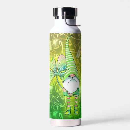 Happy St Patrick's Day Cute Gnome Waterfles (Links)