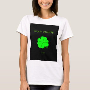 Happy St. Patrick's Day Dames Wit T Shirt