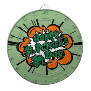 Happy St. Patrick's Day Dartbord