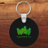 Happy St Patrick's Day Dental Istant Tooth Irish G Sleutelhanger (Voorkant)