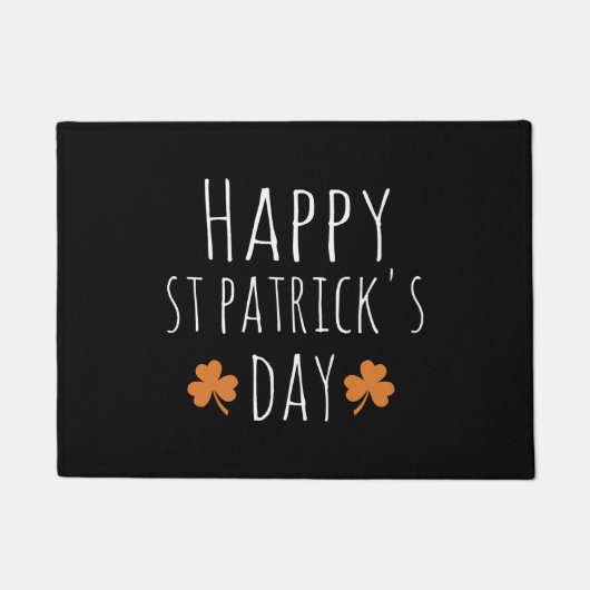 Happy St Patrick's Day Deurmat (Voorkant)