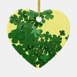 Happy St Patrick's Day en Good Luck Keramisch Ornament