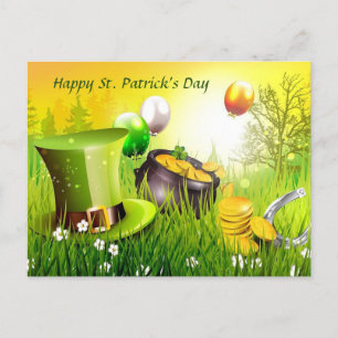 Happy St. Patrick's Day Feestdagenkaart