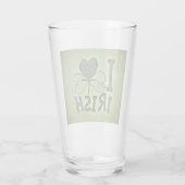 Happy St Patrick's Day Glas (Achterkant)