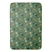 Happy St Patricks Day Goldendoodle Honden Badmat (Voorkant Verticaal)