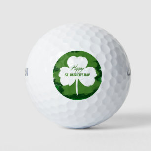 Happy St Patricks Day Green Shamrock FEESTDAGEN Golfballen