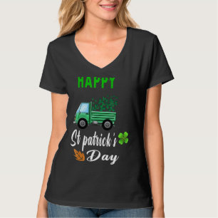 Happy St Patrick's Day Green Truck Buffalo Pset S T-shirt