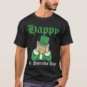 Happy St Patrick's Day Irish C T-shirt (Voorkant)
