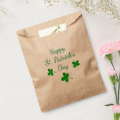 Happy St. Patrick's Day Irish Green Shamrock Bedankzakje (Gezegeld)