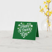 Happy St Patrick's Day Kaart (Gele Bloem)