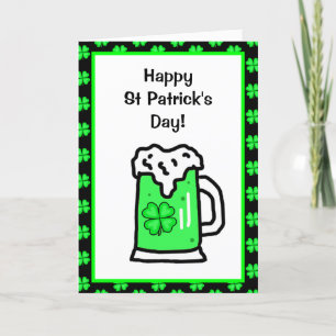 Happy St Patrick's Day, klaar voor Stumble Kaart