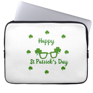 Happy St Patrick's Day Laptop Sleeve