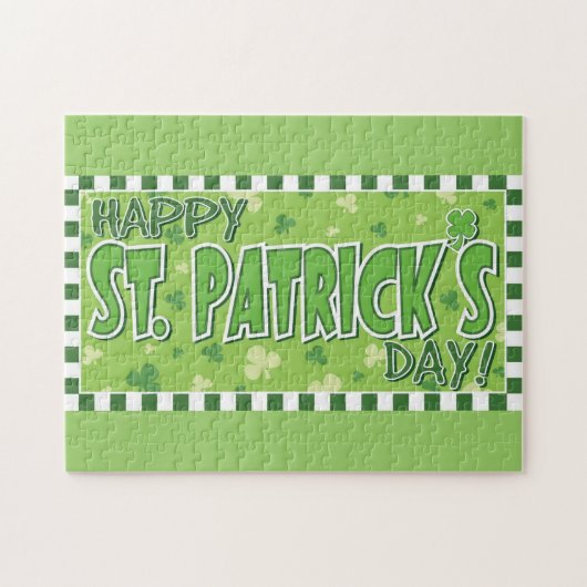 Happy St. Patrick's Day Legpuzzel (Horizontaal)