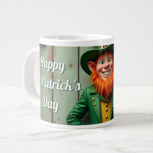 Happy St. Patrick's Day Leprechaun Extra Grote Beker