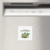 Happy St. Patricks Day - Lucky Irish Clover Party Magneet (Insitu (Vaatwasser))