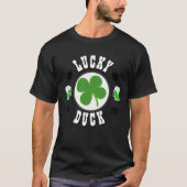 Happy St Patrick's Day Mannen Novelty Mode Lucky T-shirt (Voorkant)