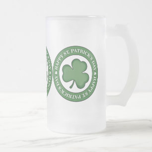 Happy St. Patricks Day Matglas Bierpul