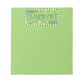 Happy St. Patrick's Day Notitieblok (Voorkant)