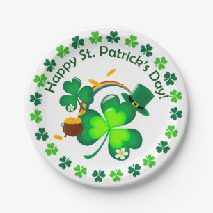 Happy St. Patrick's Day Papieren Bordje