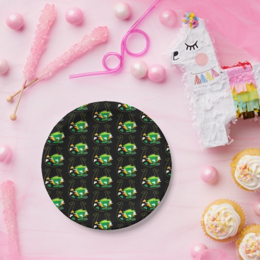 Happy St. Patrick's day Papieren Bordje (Feest)