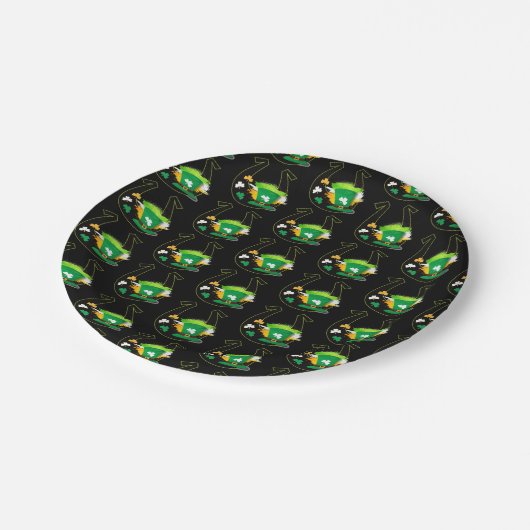 Happy St. Patrick's day Papieren Bordje (Gekanteld)