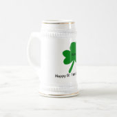 Happy St. Patrick's Day past Jouw naam Stein aan Bierpul (Voorkant links)