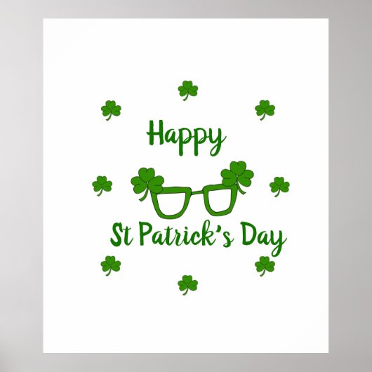Happy St Patrick's Day Poster (Voorkant)