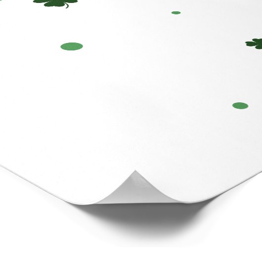 Happy St. Patrick's Day Poster 24x24 (Hoek)