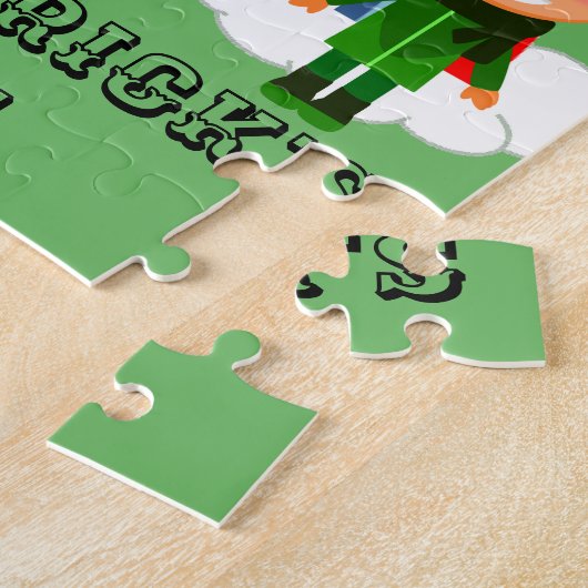 HAPPY ST PATRICK'S DAY puzzle Legpuzzel (Zijkant)