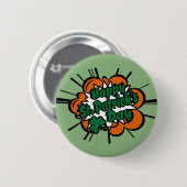 Happy St. Patrick's Day Ronde Button 5,7 Cm (Voorkant /achterkant)