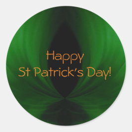 Happy St Patrick's Day Ronde Sticker