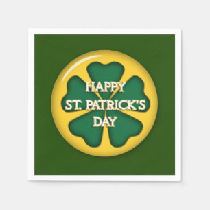 Happy St. Patrick's Day Servetten