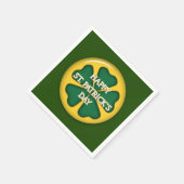 Happy St. Patrick's Day Servetten (Hoek)